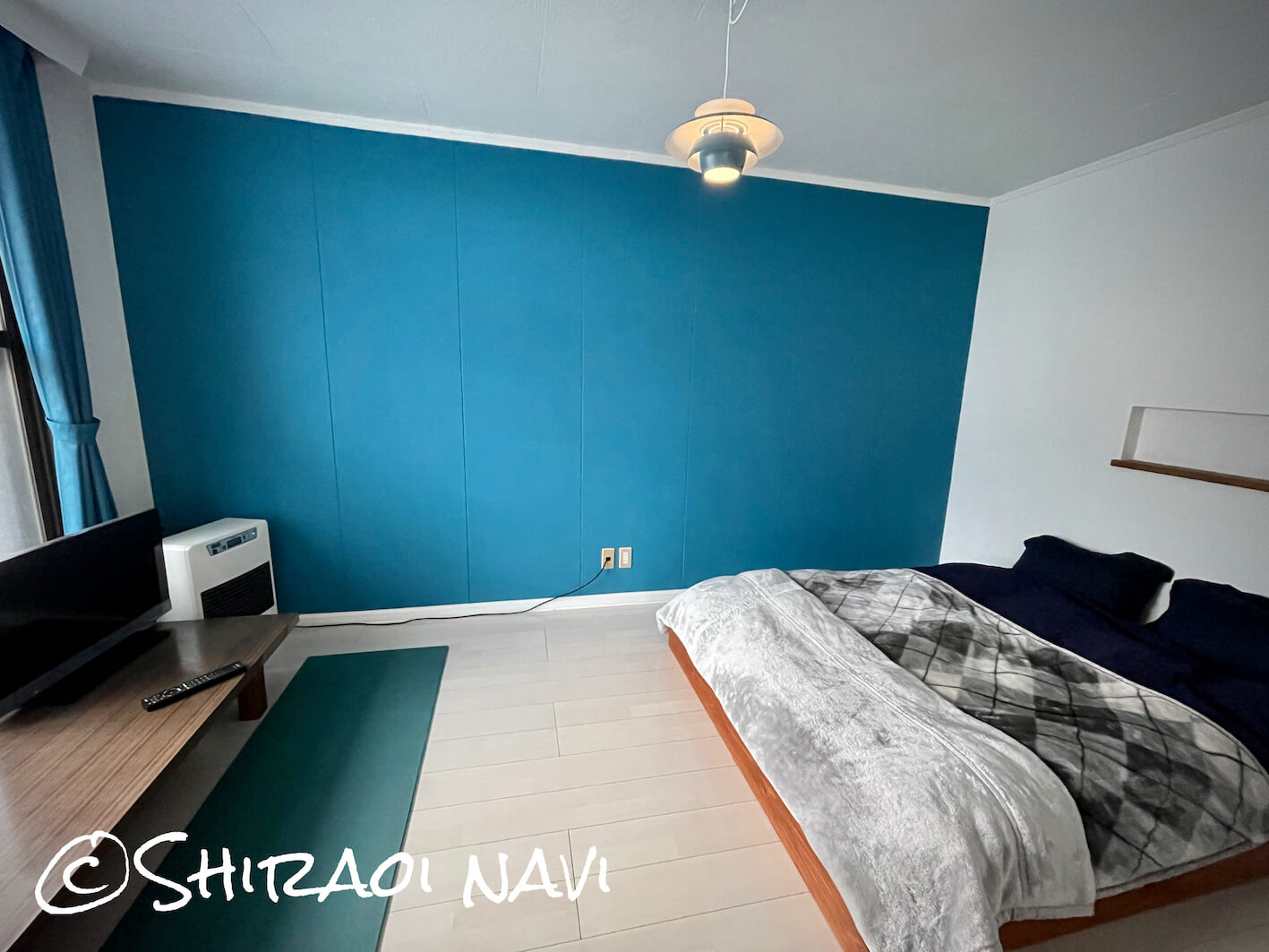 白老ポロトベイス2階の洋室