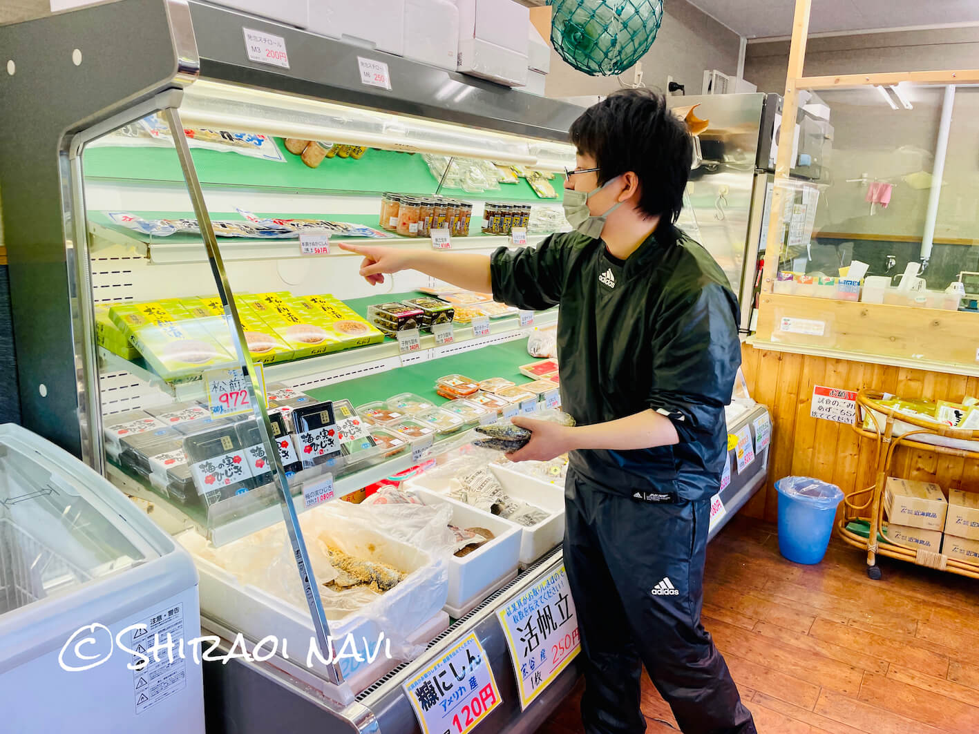 北海道白老町虎杖浜の『スイコウ魚卵人』は目利きがすごい
