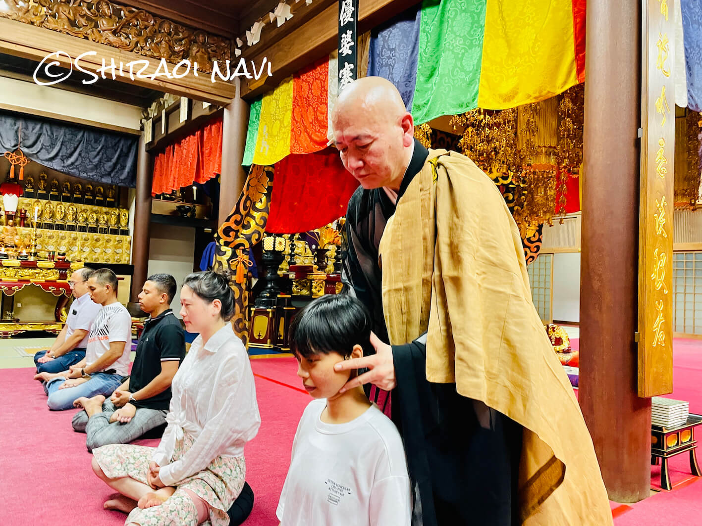 北海道白老町の禅照寺では無料で坐禅体験できます。