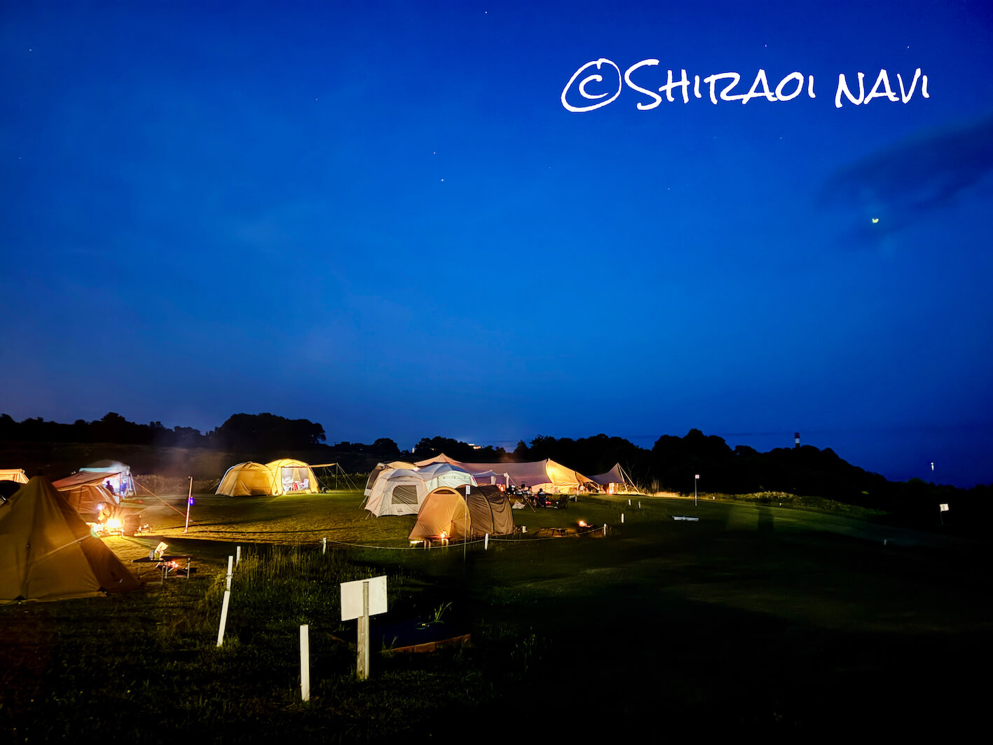 『いずみ温泉キャンプ場』は北海道白老町の大絶景キャンプ場。源泉かけ流し温泉にも入り放題!をご紹介します!