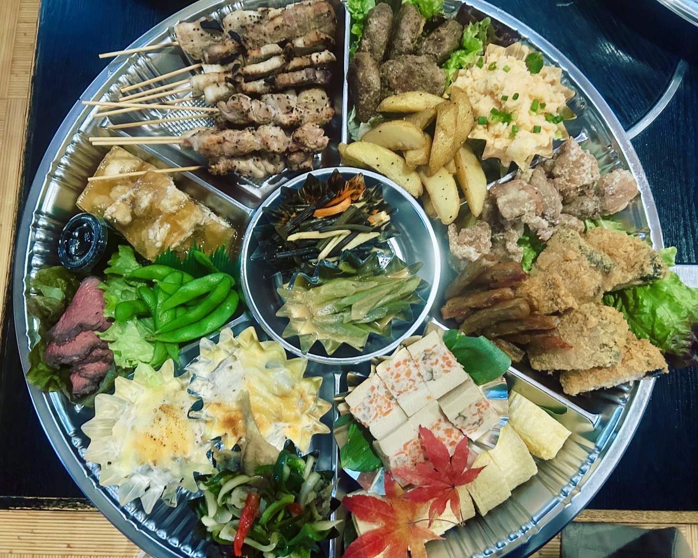 河庄の年末オードブル