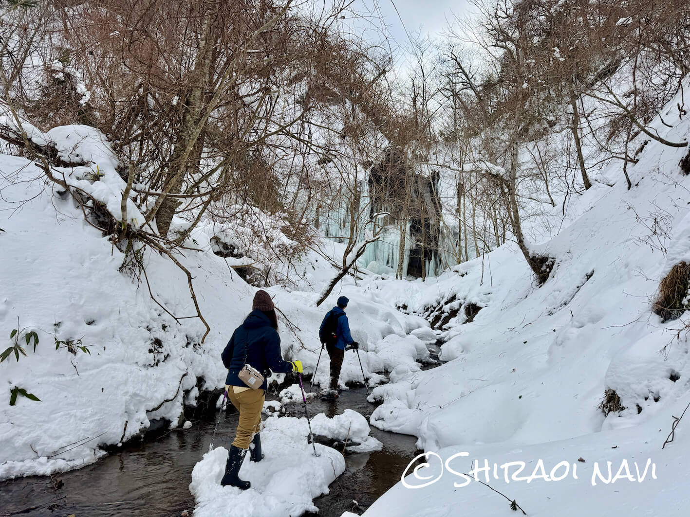 徳寿ファーム『氷瀑ツアー』北海道白老町の激推し冬アクティビティ！